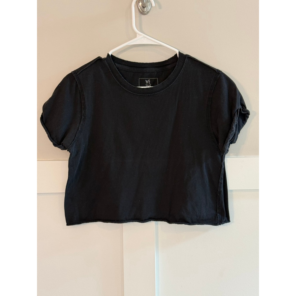 Women's We The Free Black Crop Top XS